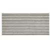 Badetuch -ARTO- Farbe Moonbeam/Magnet dicke Streifen Size 70 x 140 cm
