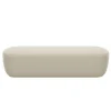 Bank -KUON- Stoff Boucla Farbe Beige - Size L