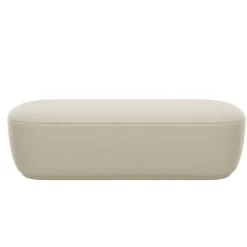 Bank -KUON- Stoff Boucla Farbe Beige - Size M