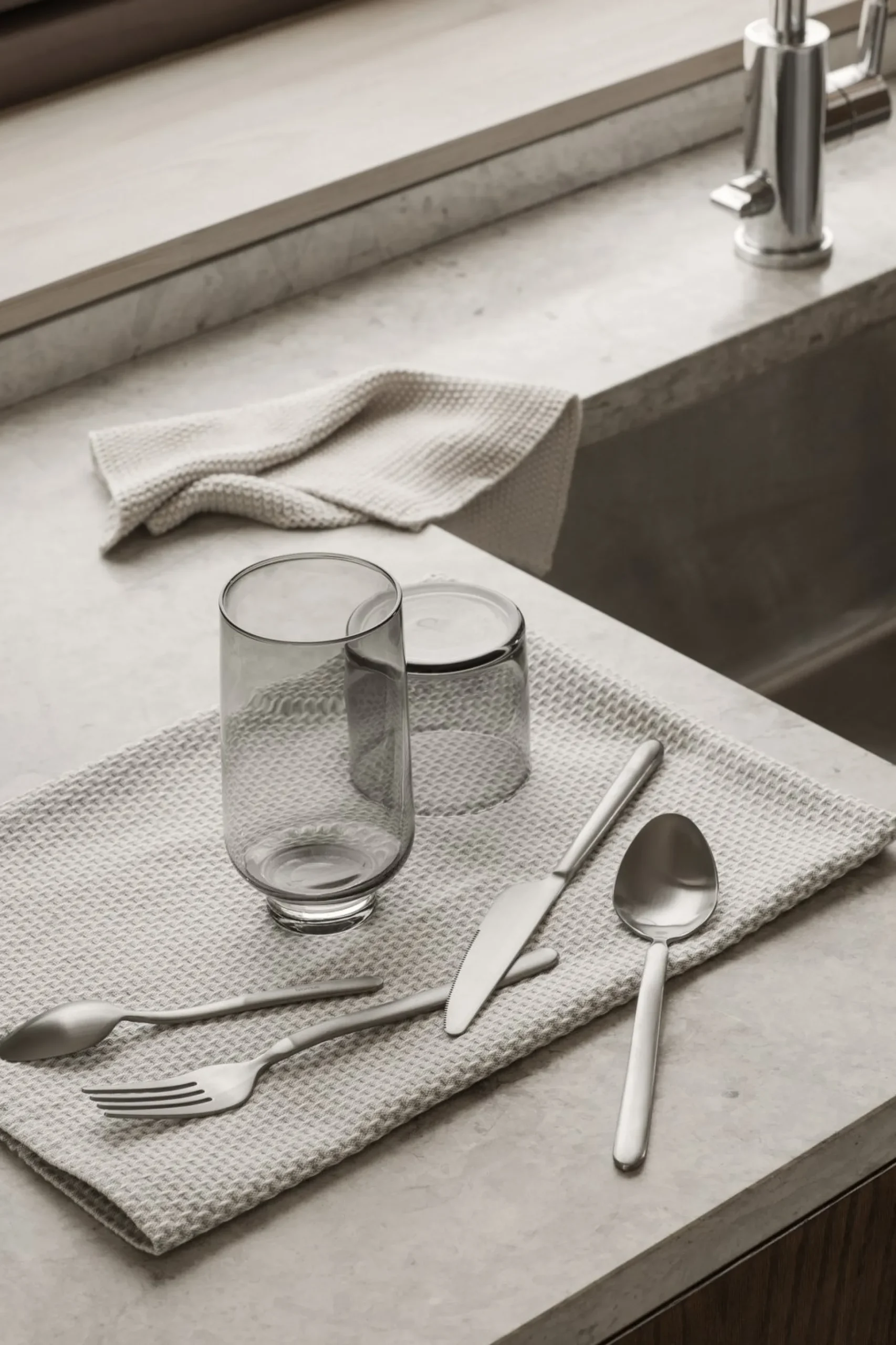 Besteck-Set -STELLA- 16-tlg. Farbe Silber