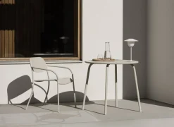 Bistrotisch -YUA- Farbe Silk Gray Ø 80 cm