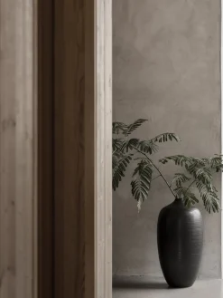 Bodenvase -CEOLA- Farbe Black Höhe 63 cm