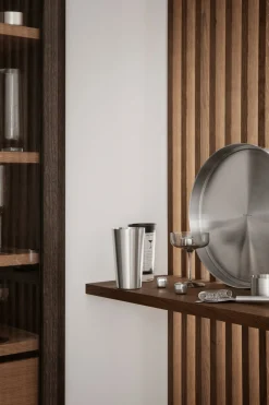 Boston Shaker-Set -LOUNGE- Farbe Silver