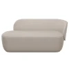 Chaiselongue -KUON- Stoff Socia Farbe Desert rechts