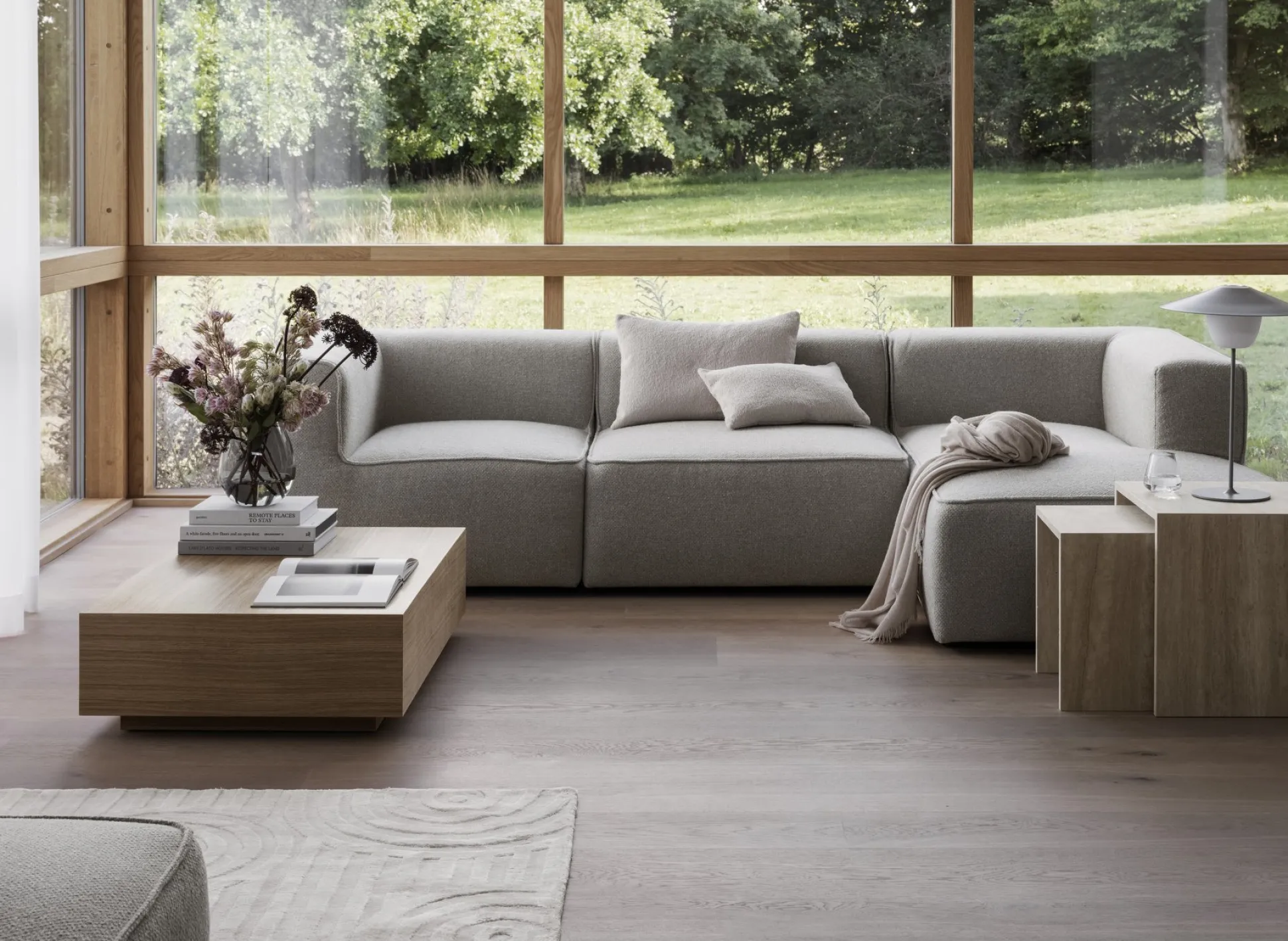 Couchtisch -GOBA- Farbe Oak - Size L