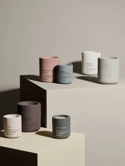 Duftkerze -FRAGA- Farbe, Lily White - Duft: French Cotton Ø 13 cm