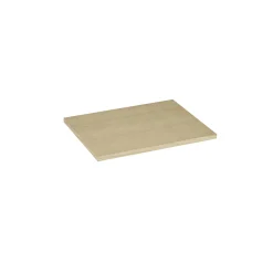 Einlegeboden -SUKOYA- Farbe natürlich geölt Size M 50 x 40 cm für Metallregal