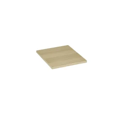 Einlegeboden -SUKOYA- Farbe natürlich geölt Size S 33 x 40 cm für Metallregal