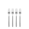4er Set Kuchengabeln -STELLA- Farbe Silber