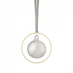 4er Set Weihnachtsschmuck -KITAI- Farbe Smoke - Form Kugel