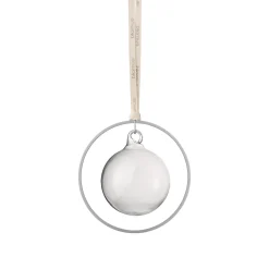 4er Set Weihnachtsschmuck -KITAI- Farbe Silber Klar