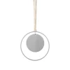4er Set Weihnachtsschmuck -KITAI- Farbe Silber Kugel