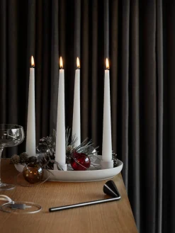4er Set Weihnachtsschmuck -KITAI- Farbe Coffee