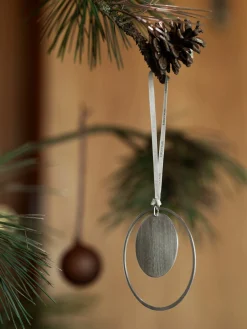 4er Set Weihnachtsschmuck -KITAI- Farbe Silber Kugel