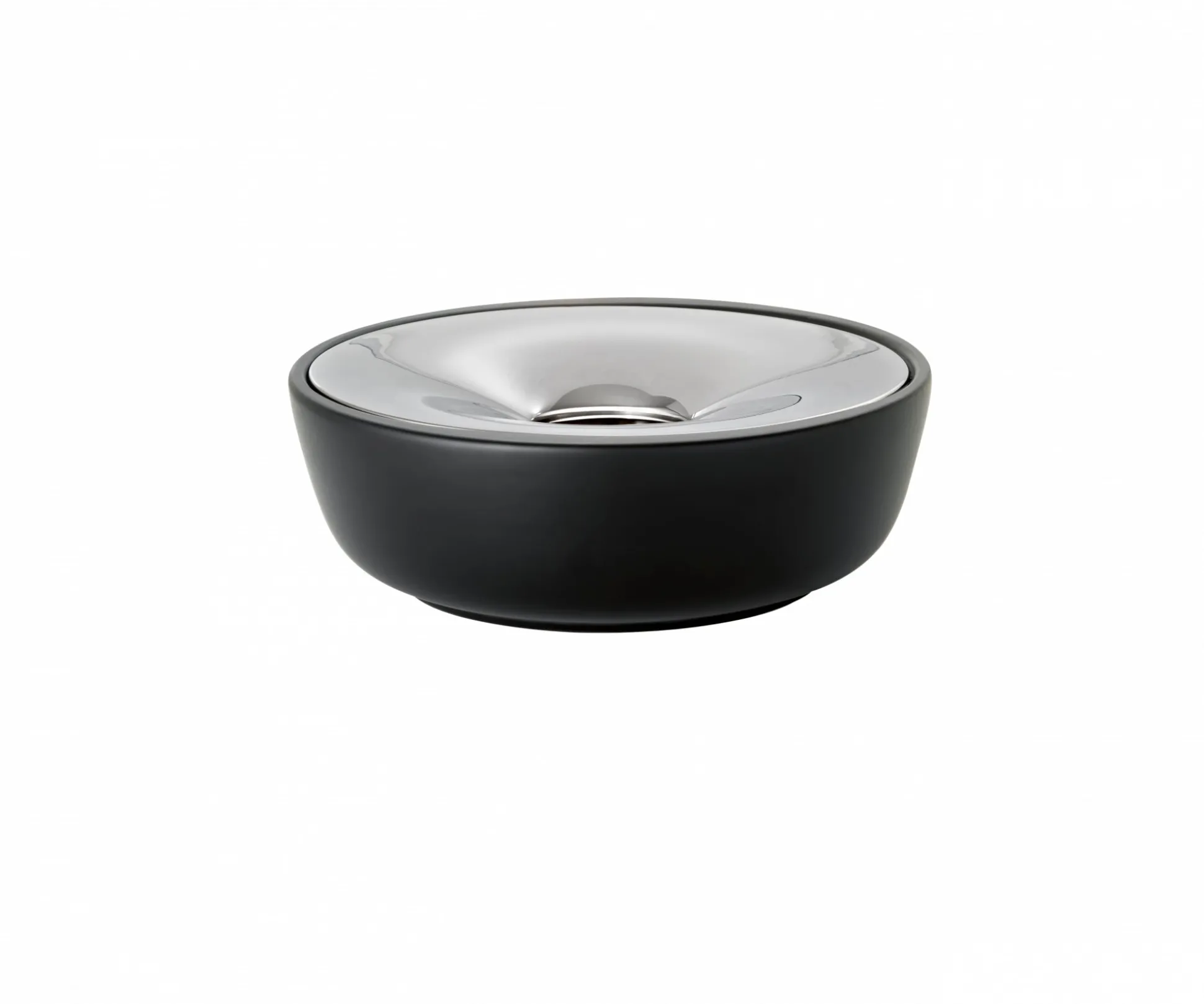 Gelfeuerstelle -FUOCO- aus poliertem Edelstahl Ø 32,5 cm