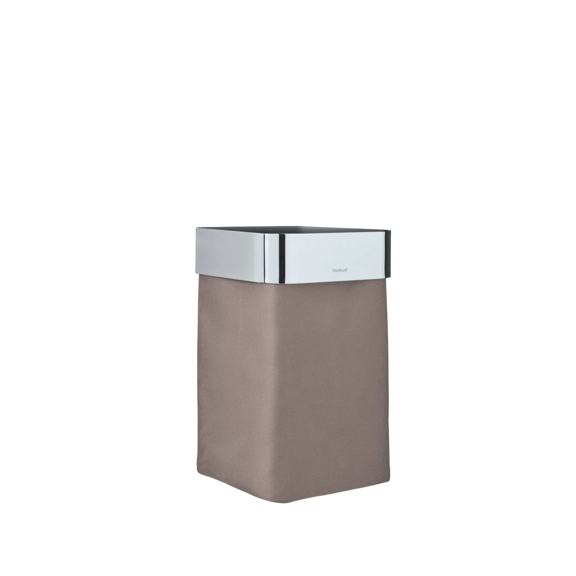 Gästehandtuchkorb -NEXIO- poliert Taupe