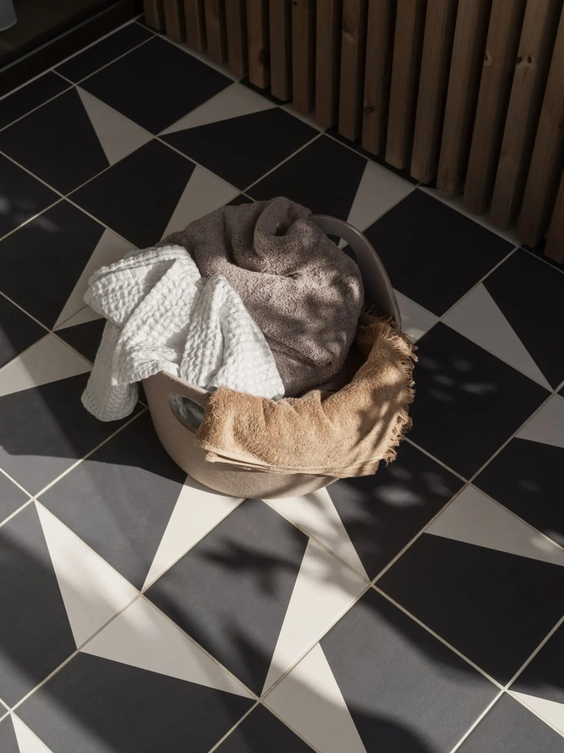 Handtuch -CARO- White 50 x 100 cm