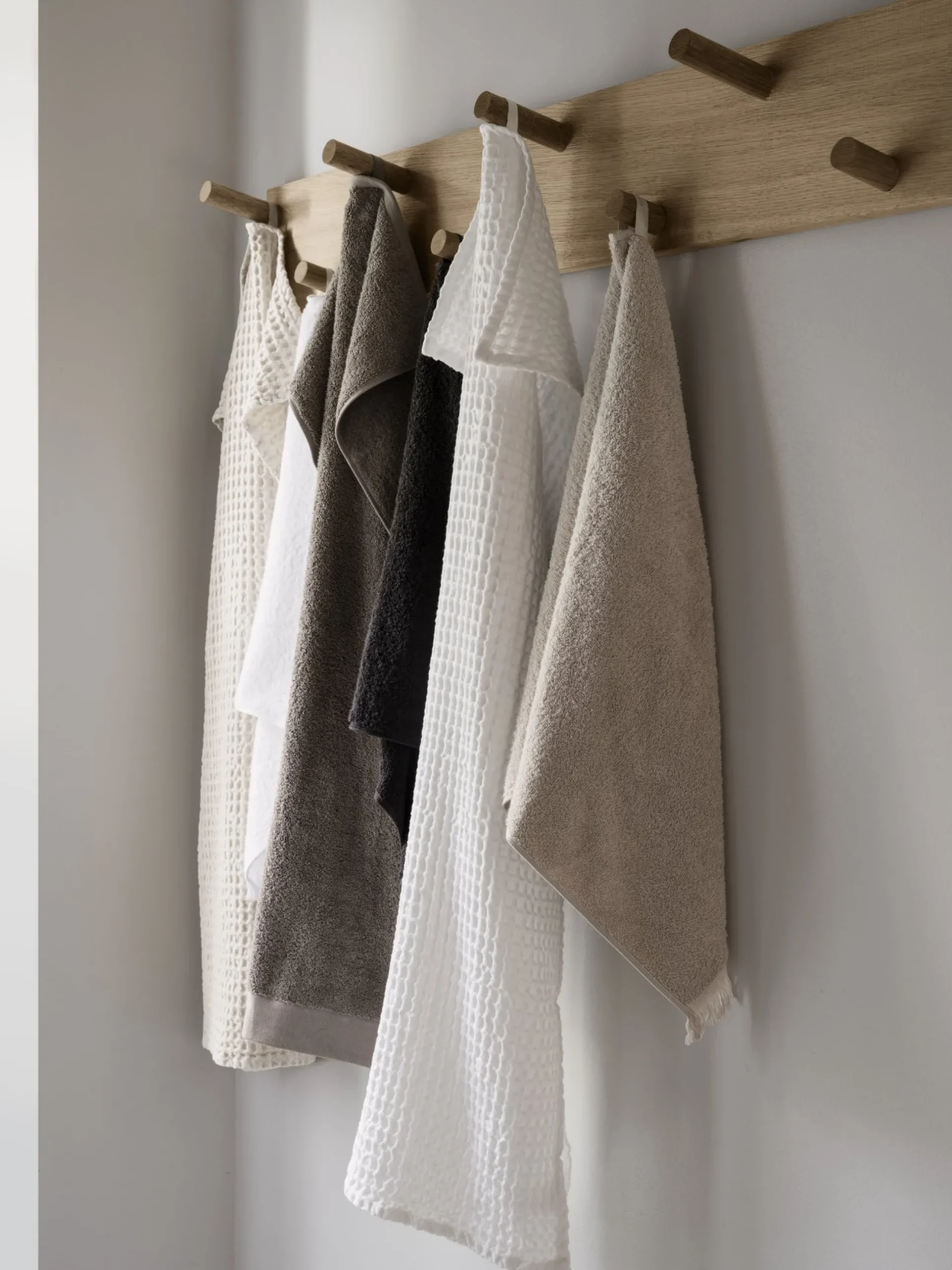 Handtuch -CARO- White 50 x 100 cm