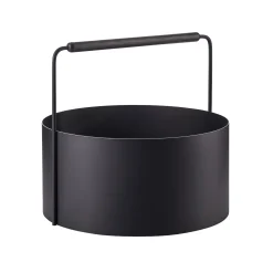 Holzkorb -ASHI- Farbe Black Oak Size L