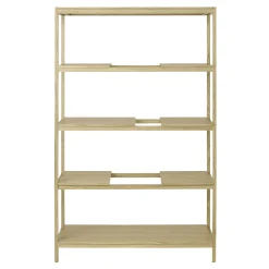Holzregal -SUKOYA- Farbe natürlich geölt Size L 170 x 105 cm