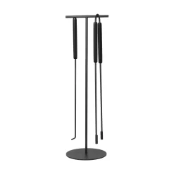 Kaminbesteck 3-tlg. -ASHI- Black Oak