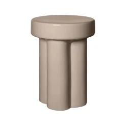 Keramik Hocker -TORU- Farbe Fungi Form groß