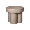Keramik Hocker -TORU- Farbe Fungi Form niedrig