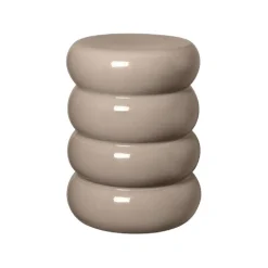Keramik Hocker -TORU- Farbe Fungi Form rund