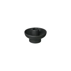 Kerzenhalter -VELA- Farbe Black Size S Form rund Ø 9cm