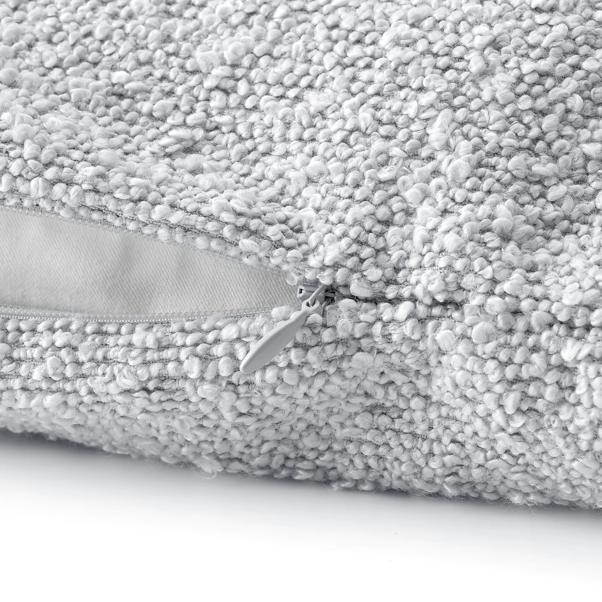 Kissenbezug -BOUCLE- Farbe Micro Chip 40 x 60 cm