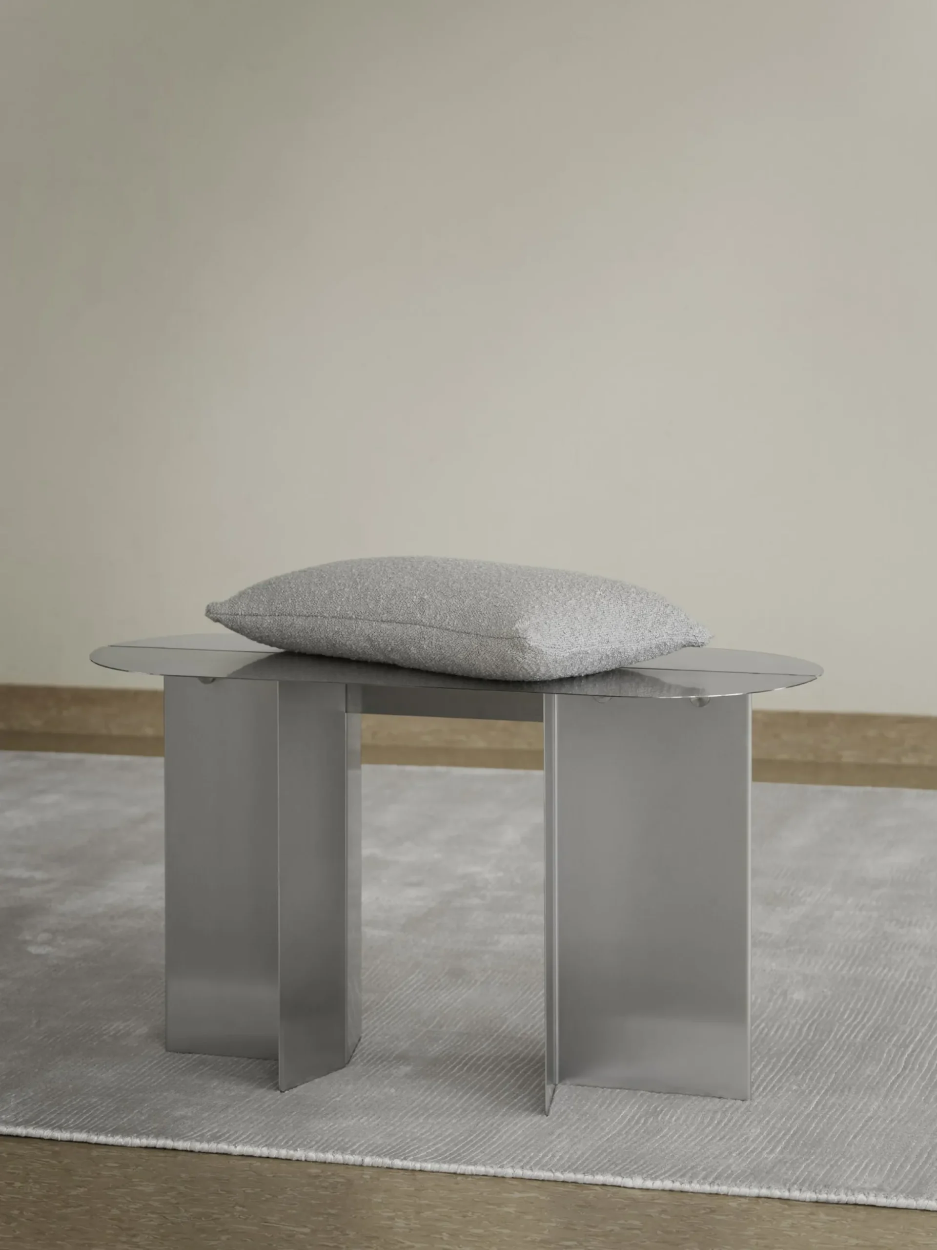 Kissenbezug -BOUCLE- Farbe Micro Chip 40 x 60 cm