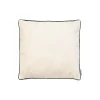 Kissenbezug -VELVET- Farbe Moonbeam 40 x 40 cm