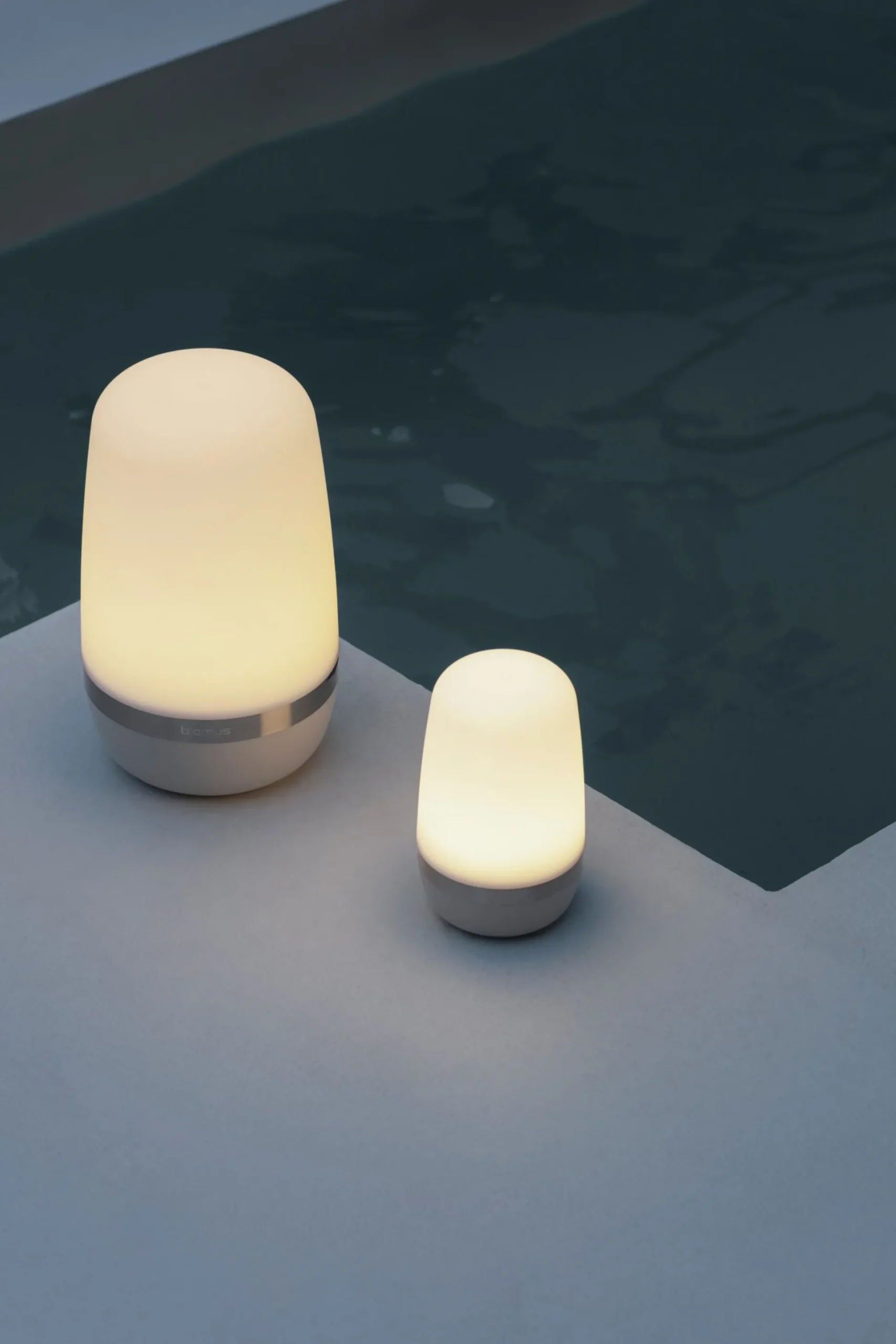 LED Outdoor Leuchte -SPIRIT- Platinum Gray Size XL