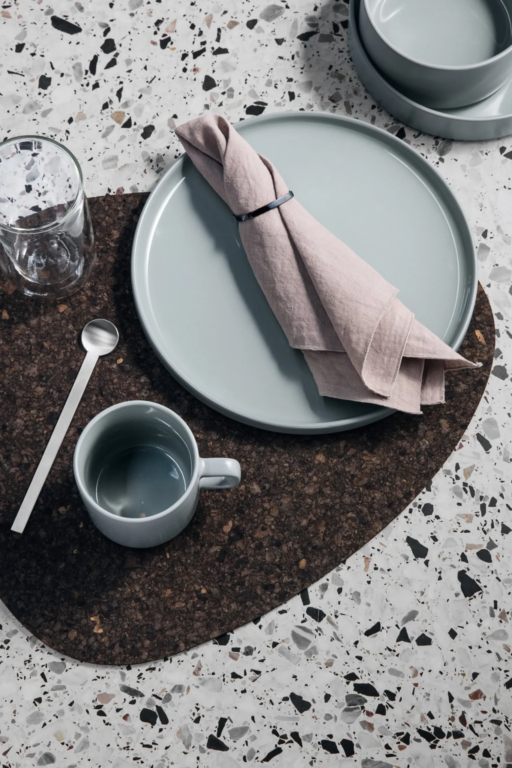 Leinen-Serviette -LINEO- Farbe Agave Green