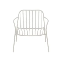Loungesessel -YUA WIRE- Farbe Silk Gray