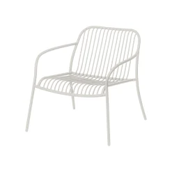 Loungesessel -YUA WIRE- Farbe Silk Gray