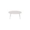 Loungetisch -YUA- Farbe Silk Gray Ø 80 cm