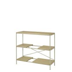 Metallregal -SUKOYA- Farbe Nomad, natürlich geölt Size S 104 x 92 cm