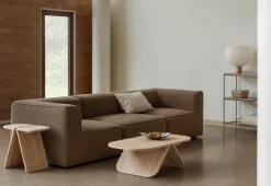 Metallregal -SUKOYA- Farbe Nomad, weiß geölt Size S 104 x 92 cm