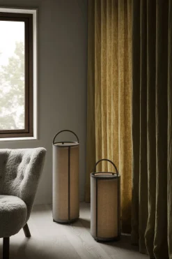 Mobile LED Leuchte -TAWA- Stone Size L