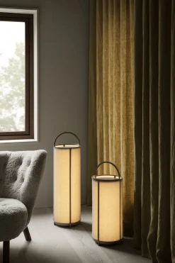 Mobile LED Leuchte -TAWA- Stone Size L