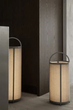 Mobile LED Leuchte -TAWA- Stone Size L