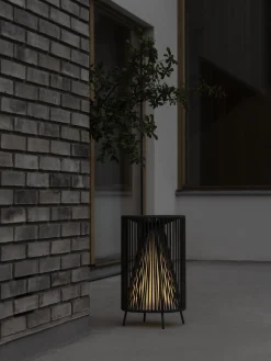 Mobile LED-Leuchte -ROPE- Farbe Coal