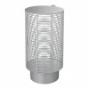 Outdoor Laterne -OLEA- Farbe Silver Size L