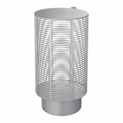 Outdoor Laterne -OLEA- Farbe Silver Size L