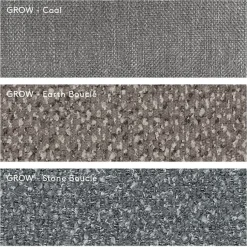 Outdoor 1-Sitzer Modul -GROW- Farbe Earth Bouclé (exkl. Bodenplatte)