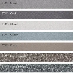 Outdoor-Kissen -STAY- Farbe Earth Bouclé Size 45 x 45 cm