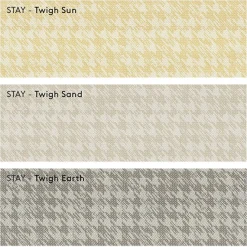 Outdoor-Kissen -STAY- Special Edition, Farbe Sun, Stoff Twigh 45 x 45 cm