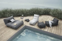 Outdoor-Lounger -STAY- Stone Size L