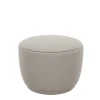 Pouf -KUON- Stoff Socia Farbe Desert
